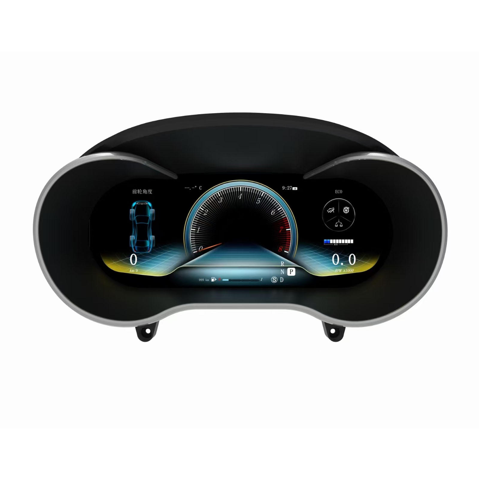 12.3 LCD Digital Cluster Instrument Speedometer For Mercedes C GLC W205 X253 (5)