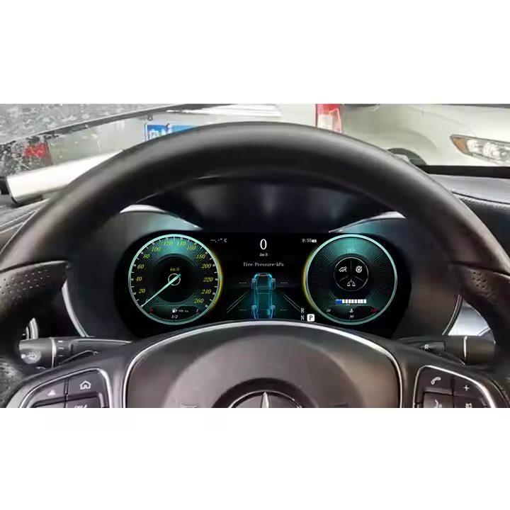 12.3 LCD Digital Kombiinstrument Cluster Für Mercedes Benz A CLA GLA X156 C117 (4)