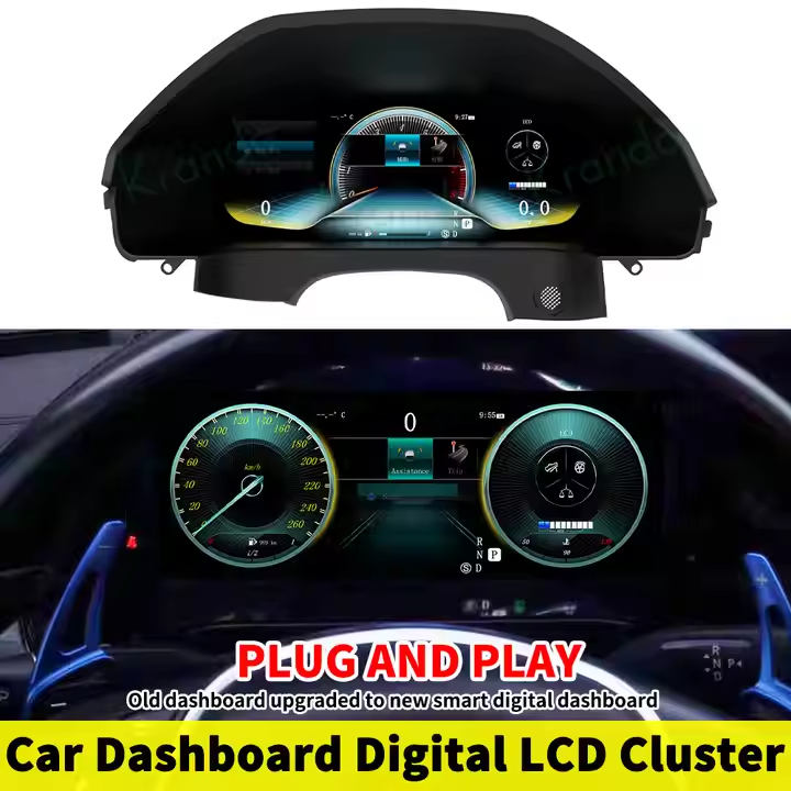 12.3 LCD Digital Tacho Kombiinstrument Cluster Für Mercedes Benz E Klasse W212 (2)