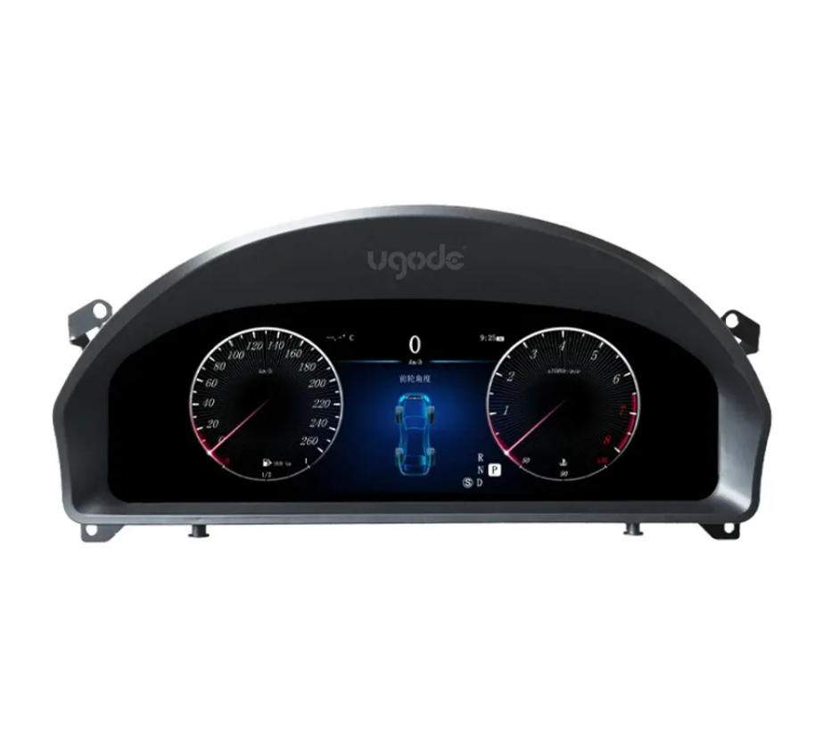12.3inch LCD For Mercedes BENZ W207 Cluster Dashboard Instrument Full Screen speedometer