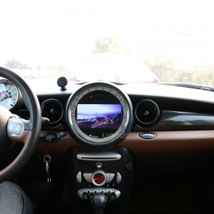 7inch For BMW MINI R56 07-10  silver and black color