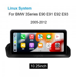 For BMW 3Series E90 2005-2012 year Apple CarPlay Android Auto Display Monitor Upgrade Autoradio Stereo