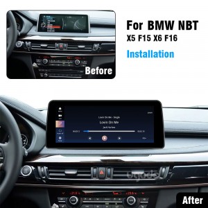 BMW X5 F15 X6 F16 Apple CarPlay Android Auto Monitor