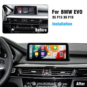 BMW X5 F15 X6 F16 Apple CarPlay Android Auto Monitor