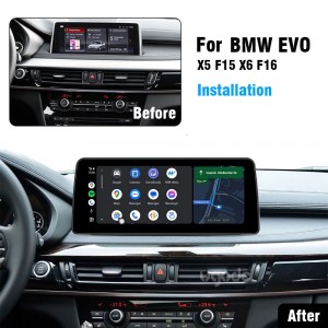 BMW X5 F15 X6 F16 Apple CarPlay Android Auto Monitor