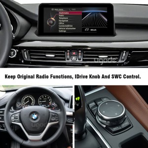 BMW X5 F15 X6 F16 Apple CarPlay Android Auto Monitor