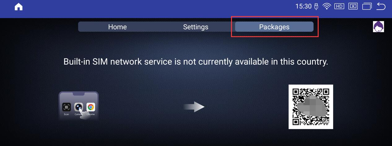 Built-in SIM Preferred-4