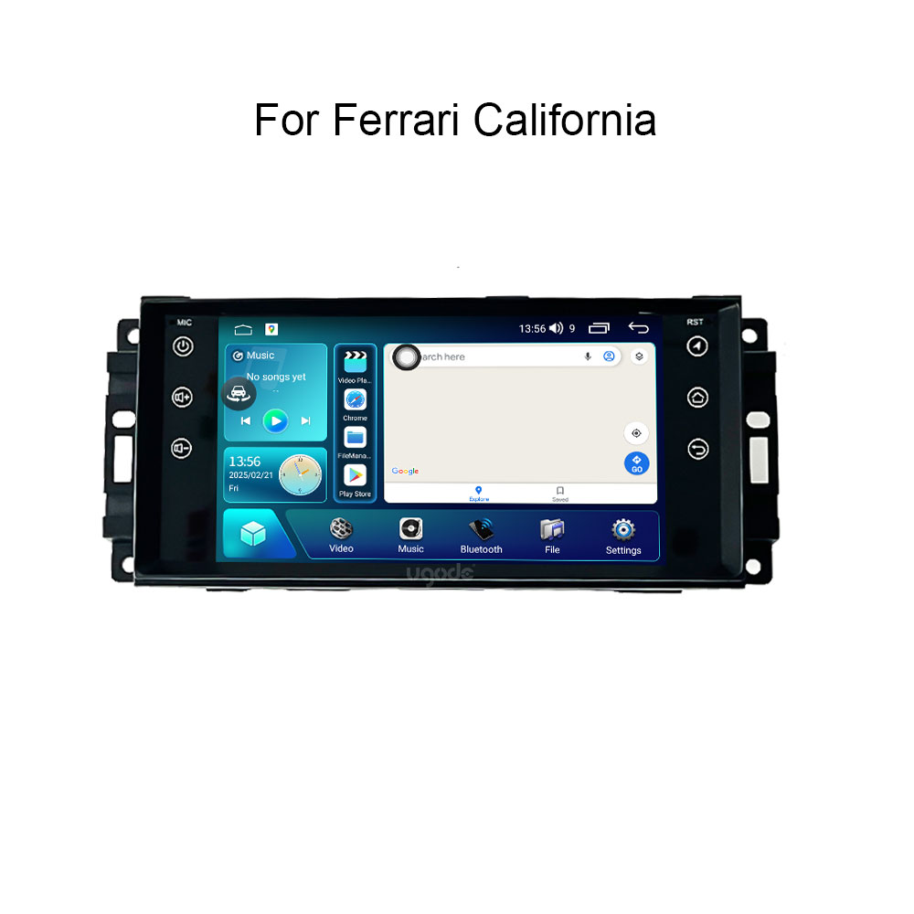 Ferrari California carplay android screen (2)