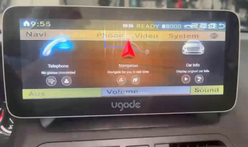 Mercedes-Benz Android screen display malfunction