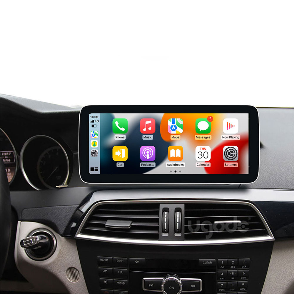 Mercedes Benz C CLASS W204 S204 Linux System Display CarPlay (3)