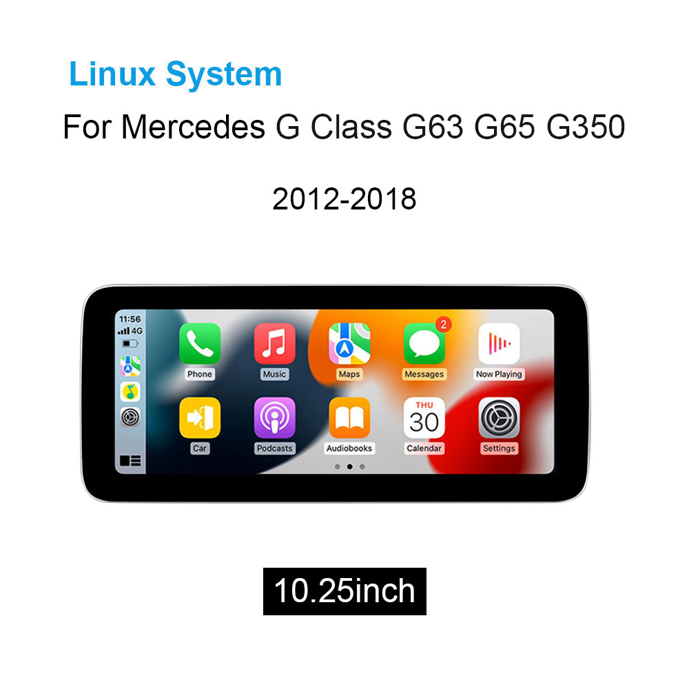 Mercedes Benz G CLASS W463 Linux System Display CarPlay (5)