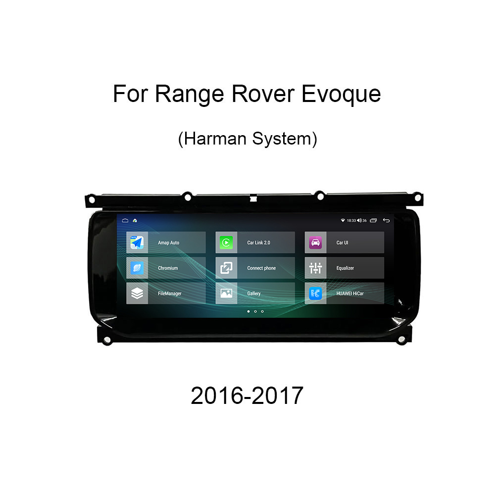 Range Rover Evoque carplay android screen (1)