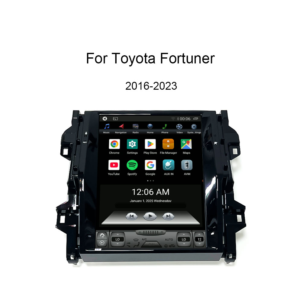 Toyota Fortuner carplay android screen (1)