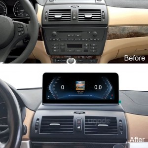 For BMW X3 E83 Android Screen Replacement Apple CarPlay Multimedia Player